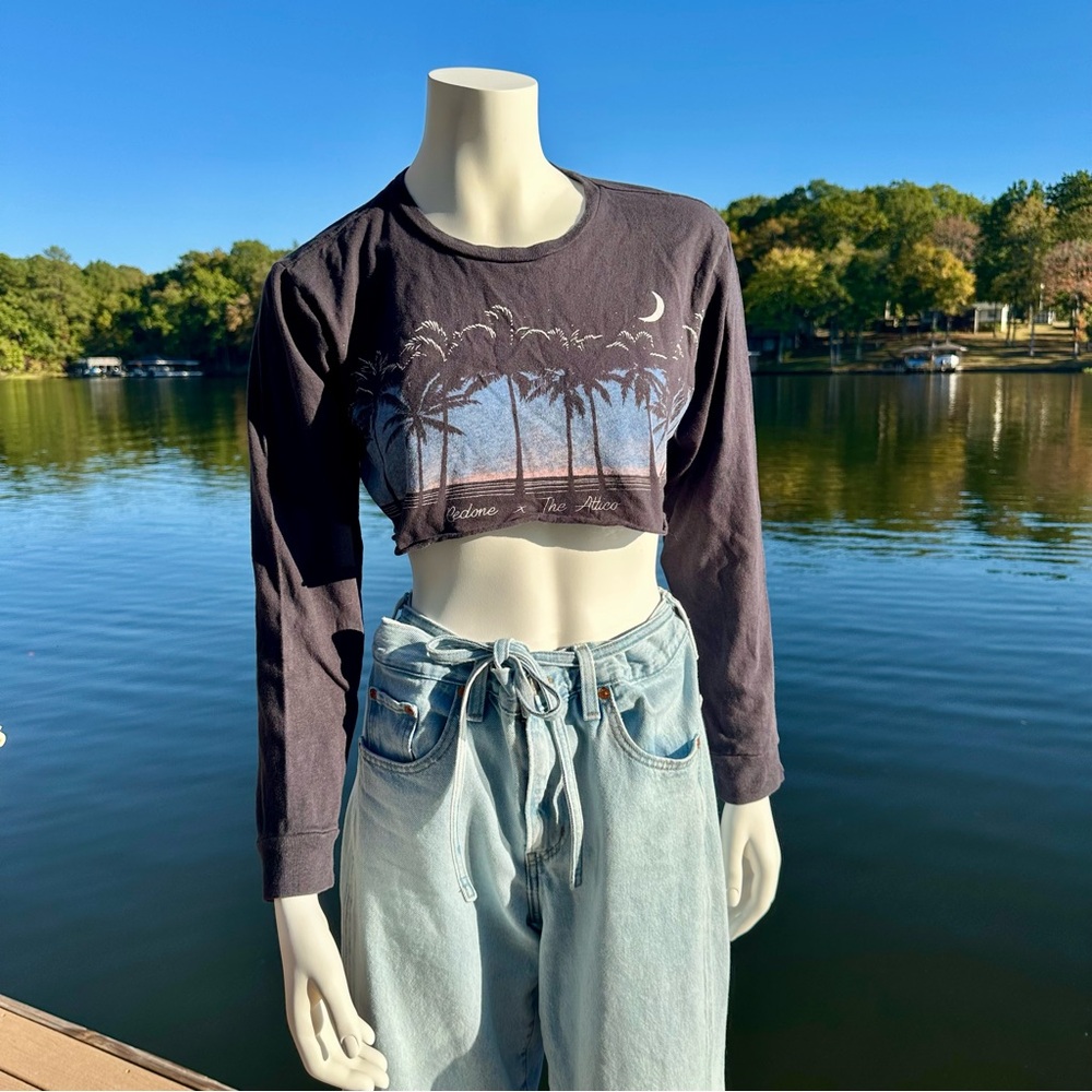 Re/Done x the attico 100% cotton long sleeve